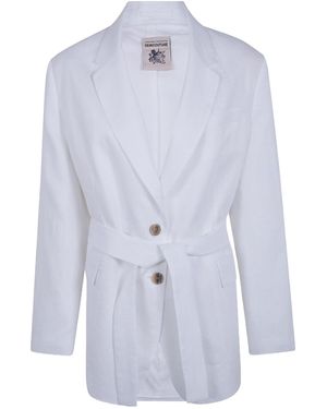 Semicouture Long-Sleeve Blazer - Blue