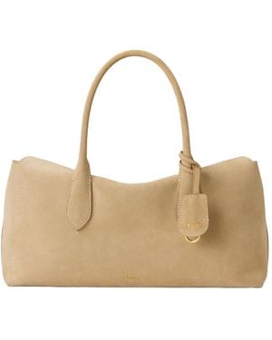 Polo Ralph Lauren Bellport Satchel Bag - Natural