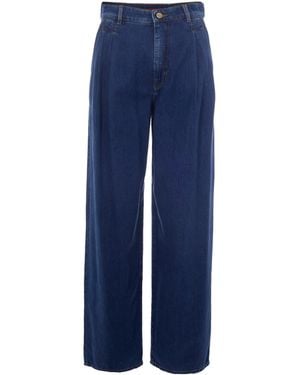 Max Mara Belt Loop Jeans - Blue