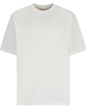 Mordecai Classic Fit Stripe Back T-Shirt - White