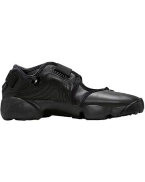 Nike Air Rift Flowers Split-Toe Sneakers - Black