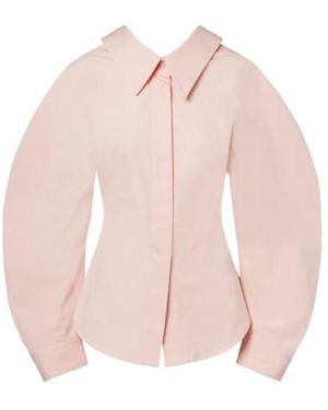Givenchy Balloon-Sleeve Cotton Shirt - Pink