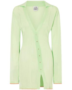 Donde Esteban Bodycon Knit Dress - Green