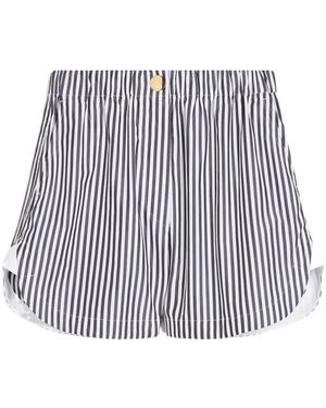 Sportmax Muscari Striped Shorts - Multicolour