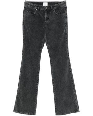 Isabel Marant Kelly Corduroy Flared Trousers - Grey