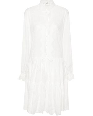 Ermanno Scervino Midi Dress - White
