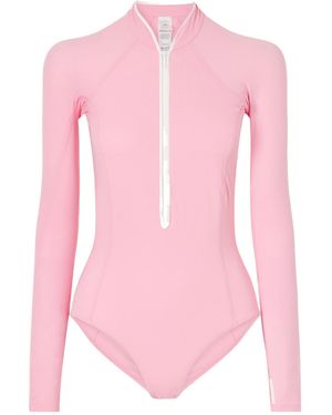 Hunza G Sporty One-Piece Swimsuit - Pink