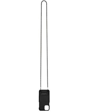 Saint Laurent Iphone 11 Crossbody Case - White
