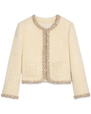 ジャケット CELINE | CHELSEA JACKET IN LACE  2V58S380W.03NE CHELSEA JACKET IN SEQUIN SILK TWEED - | CELINE