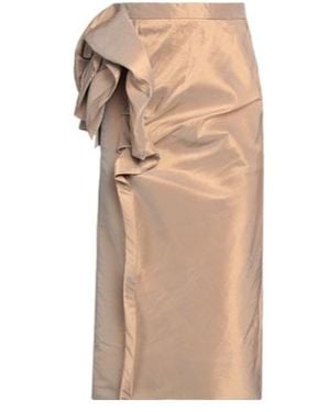 Maison Margiela Simple Pencil Skirt - Natural