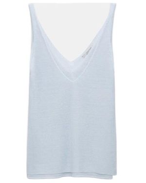Dorothee Schumacher Summer Ease Ribbed Top - Blue