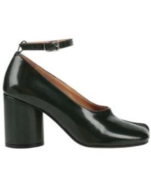 Maison Margiela Plain Colour Court Shoes - Green