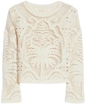 iBlues Embroidered Jumper - Natural
