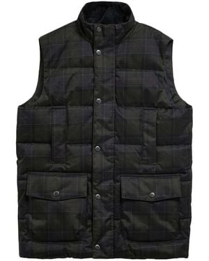 Barbour Checked Vest - Black