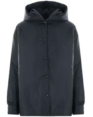 Aspesi Hooded Padded Jacket - Blue