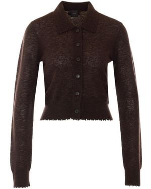 Pinko Wool Cardigan - Brown