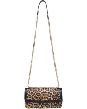 Liu Jo Animal Print Shoulder Bag - White