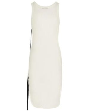 Ann Demeulemeester Sleeveless Dress - White
