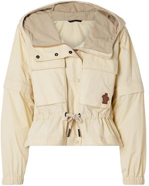 Moncler Long-Sleeve Casual Jacket - Metallic