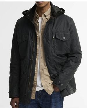 Barbour Winter Wax Groen - Black