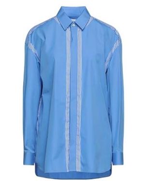Maison Margiela Solid Colour Shirts - Blue