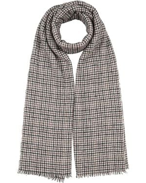 Brunello Cucinelli Plaid Scarves - Gray