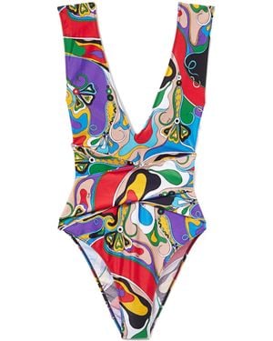 Emilio Pucci Printed Swimwear - Multicolor