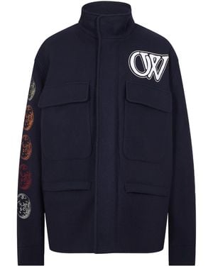 Off-White c/o Virgil Abloh Moon Jacket Sn99 - Blue