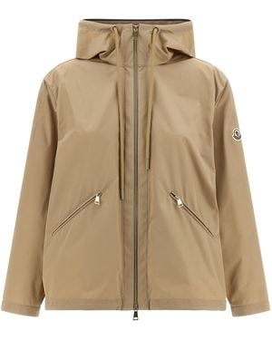 Moncler Cassiopea Hooded Jacket - Natural