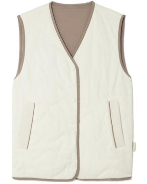 Varley V-Neck Vest - Natural