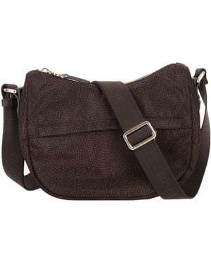Borbonese B-Club Luna Shoulder Bag - Black