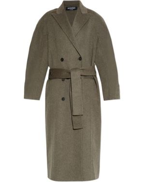 Jacquemus The Curvo Coat - Green