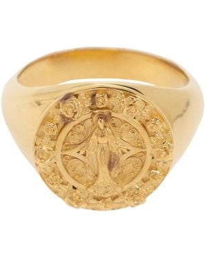 Dolce & Gabbana Devotion Ring - Metallic