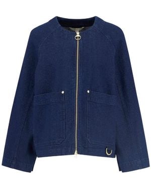 Barbour Long-Sleeved Casual Jacket - Blue