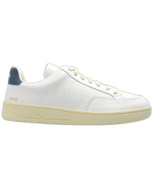 Veja V12 Low-Top Trainers - White