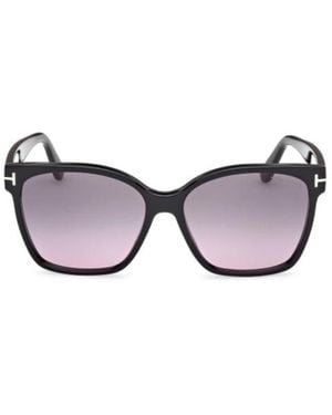 Tom Ford Eyewear Butterfly Frame Sunglasses - Multicolour