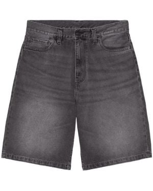 Carhartt Landon Relaxed Denim Shorts - Grey