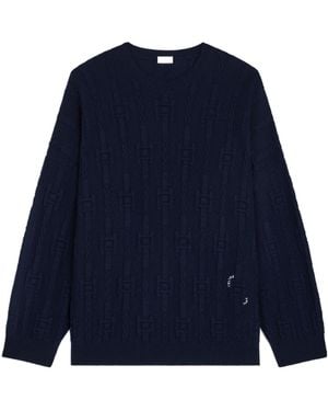 Celine Crewneck Jumper - Blue
