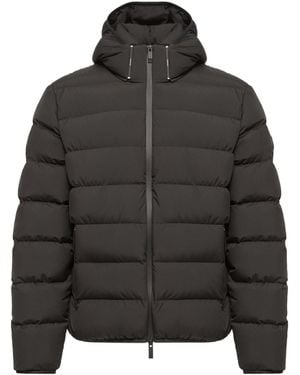 Moncler Arajoki Longue Saison Short Down Jacket - Black