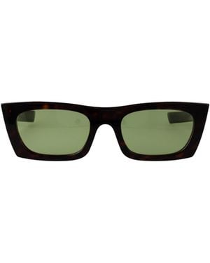 Retrosuperfuture Fred 2.0 Rectangle-Frame Sunglasses - Green