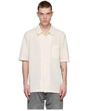 Our Legacy Logo Short-Sleeved Shirt - White