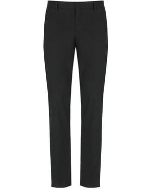 PT01 Pt Torino Straight-Leg Slim Fit Pants - Black