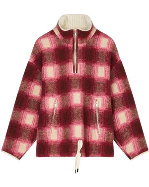 Isabel Marant Giovany Coat - Red