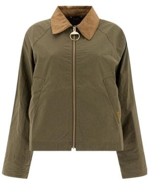 Barbour "Catlin" Waterproof Jacket - Green