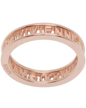 Vivienne Westwood Logo Ring - Pink