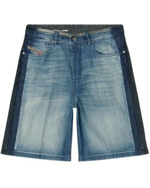 DIESEL De-Sire-Short-S1 Denim Bermuda Shorts - Blue