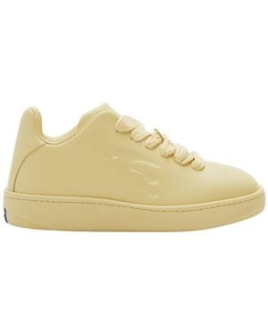 Burberry Bubble Lace-Up Sneakers - Yellow