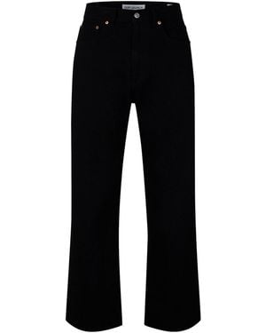 Our Legacy Washeddistressed Flaredleg Jeans - Black