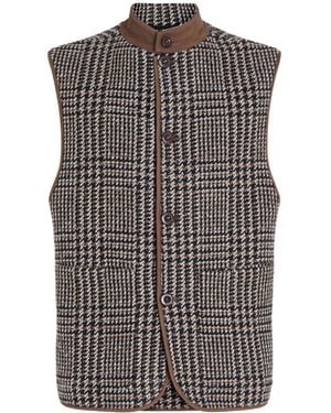 ZEGNA Wool And Cashmere Vest - Grey
