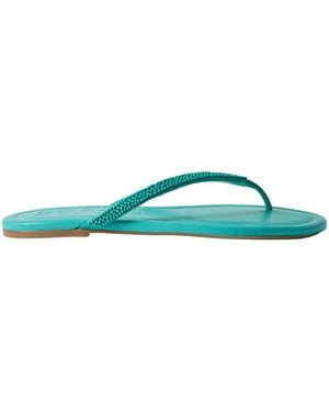 STAUD Freja Flip-Flops - Green